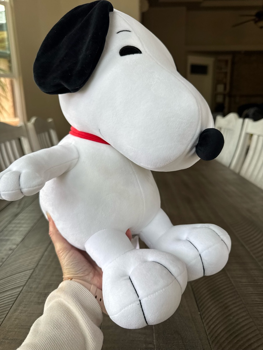 Peanuts Snoopy Jumbo 3lbs Weighted Pillow Buddy - Snoopy Beagle Toy